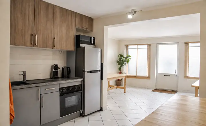 Salle catering équipée du Studio Jours Tranquilles
